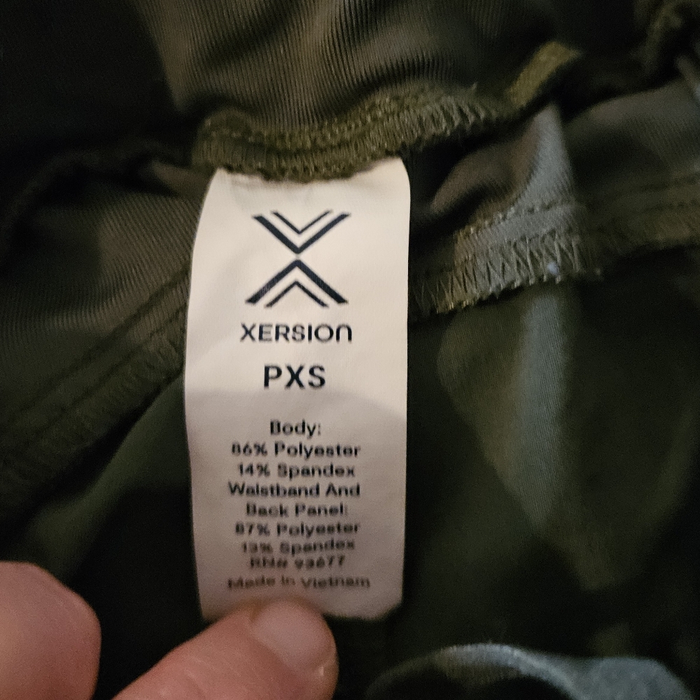 Xersion Women's Green Hiking Pants Size XS P - Picture 2 of 4
